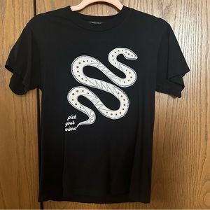 Monogram Pick Your Poison Black Tee